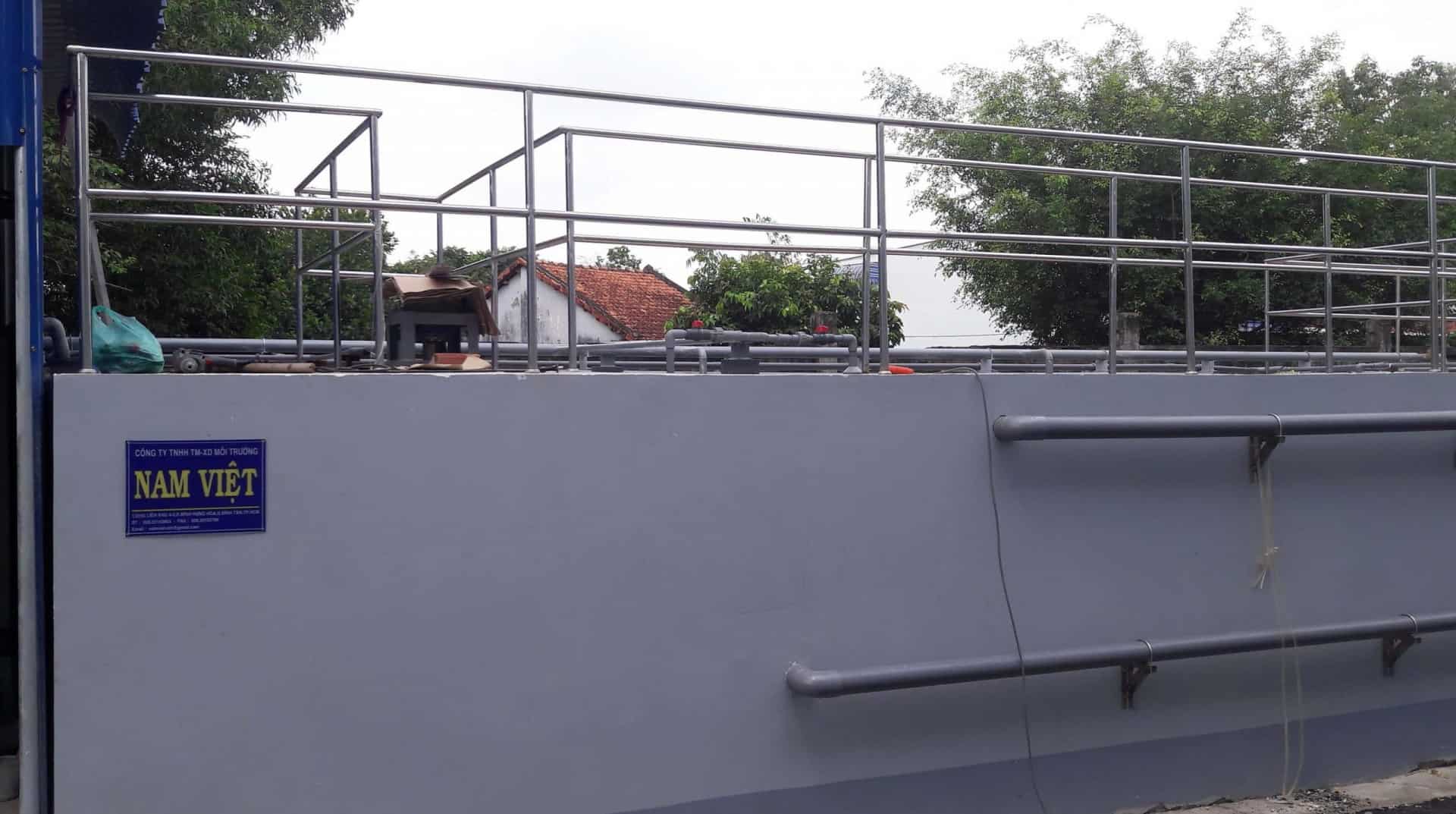 Hệ thống xử lý nước thải sinh hoạt-Công ty TNHH Dệt May Kim Thành