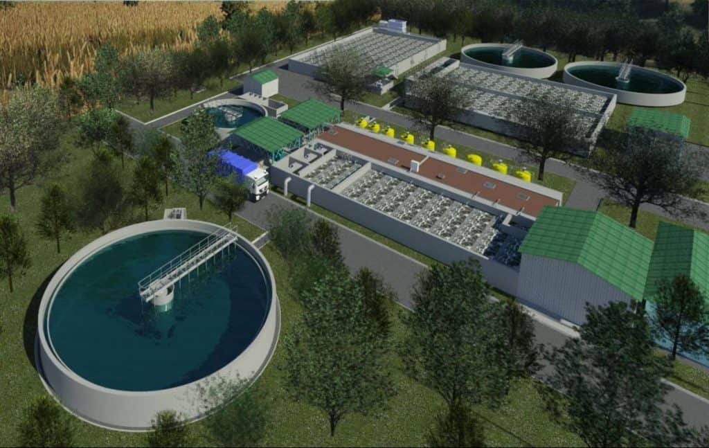Nhà máy xử lý nước thải tập trung KCN Mỹ Phước 2