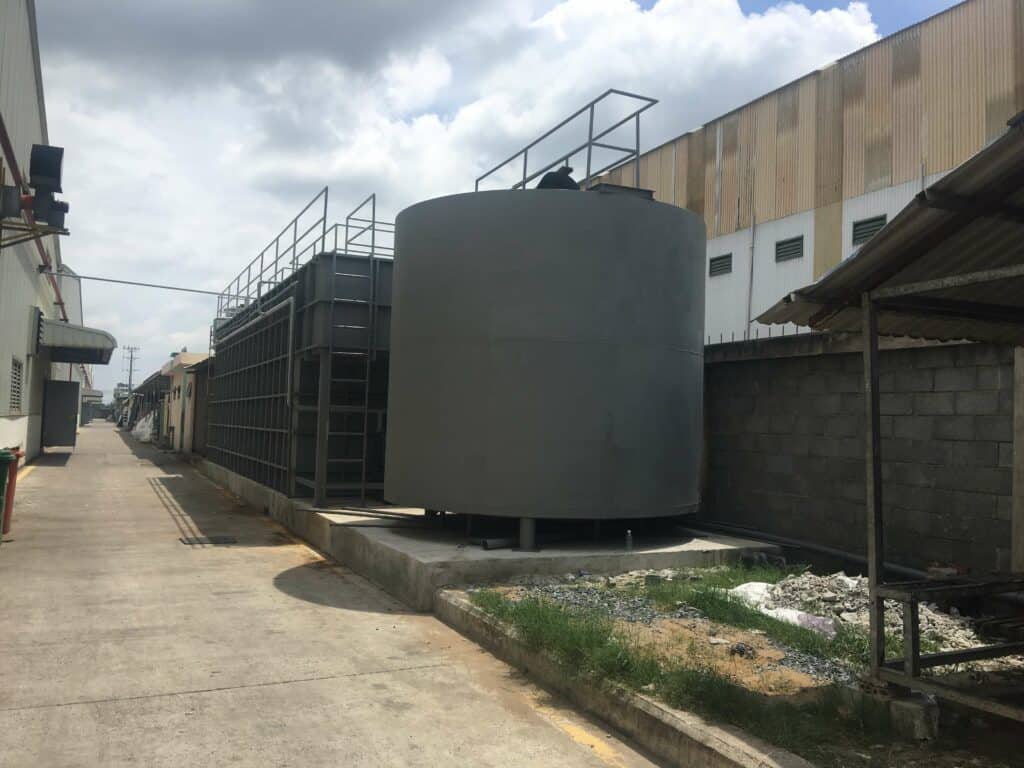 Hệ thống xử lý nước thải sinh hoạt Kim Đức (150 m3/ngày)